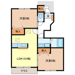 サンライトＭ・Ｋの物件間取画像